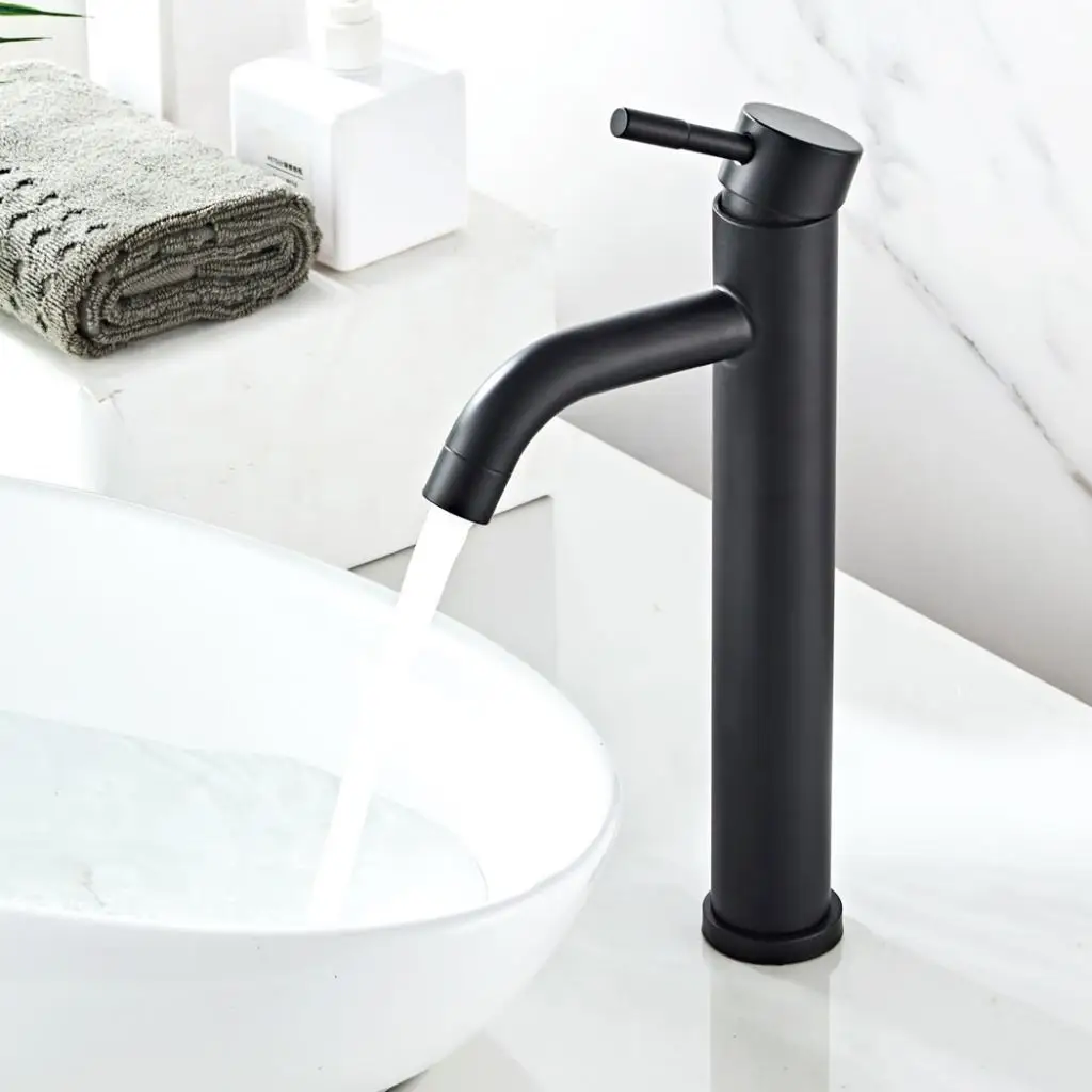Bathroom Faucet Waterfall Mixer One Hole/Handle Basin Sink Tap