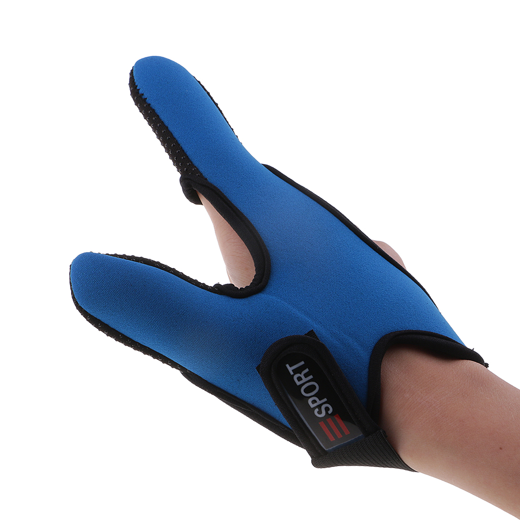 Dry Fit Thumb Index Finger Glove Breathable Fishing 2 Finger Stall Protector
