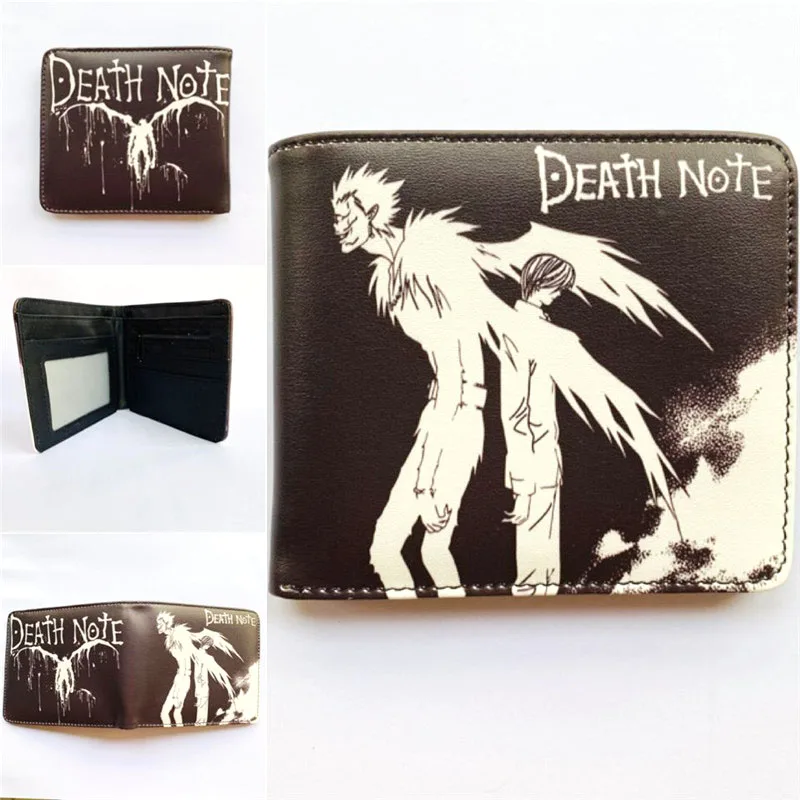 Anime DEATH NOTE L Lawliet Ryuk Wallet Young Men and Women Short