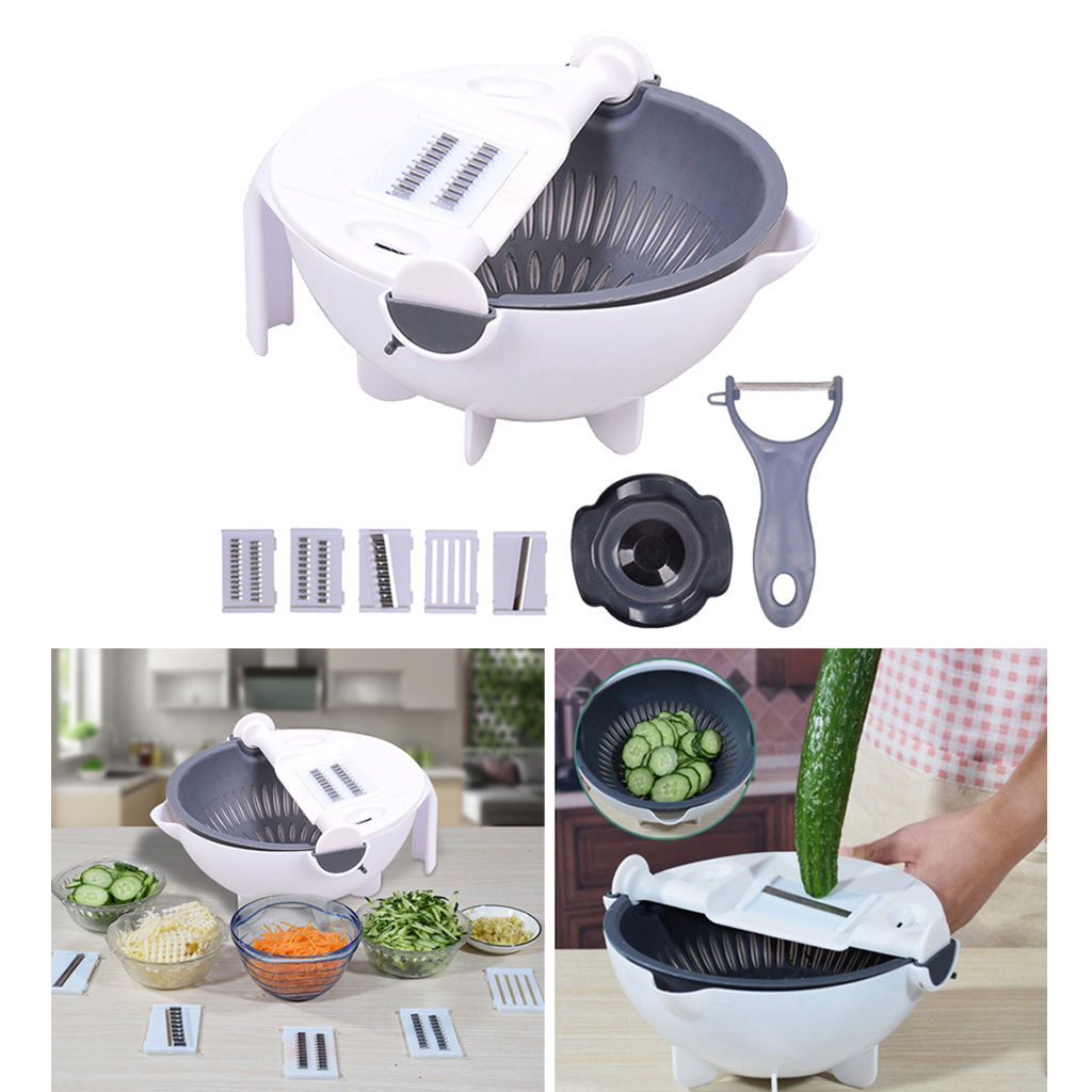 6 IN 1 Vegetable Cutter Slicer Kitchen Multifunction Tool - Home Use
