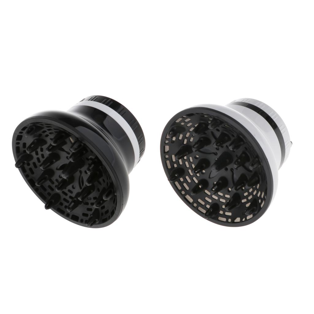 Universal Hair Diffuser Adaptable for Blow Dryers with Rotatable Design for Curly or Wavy Hair, 2 Colors to Select