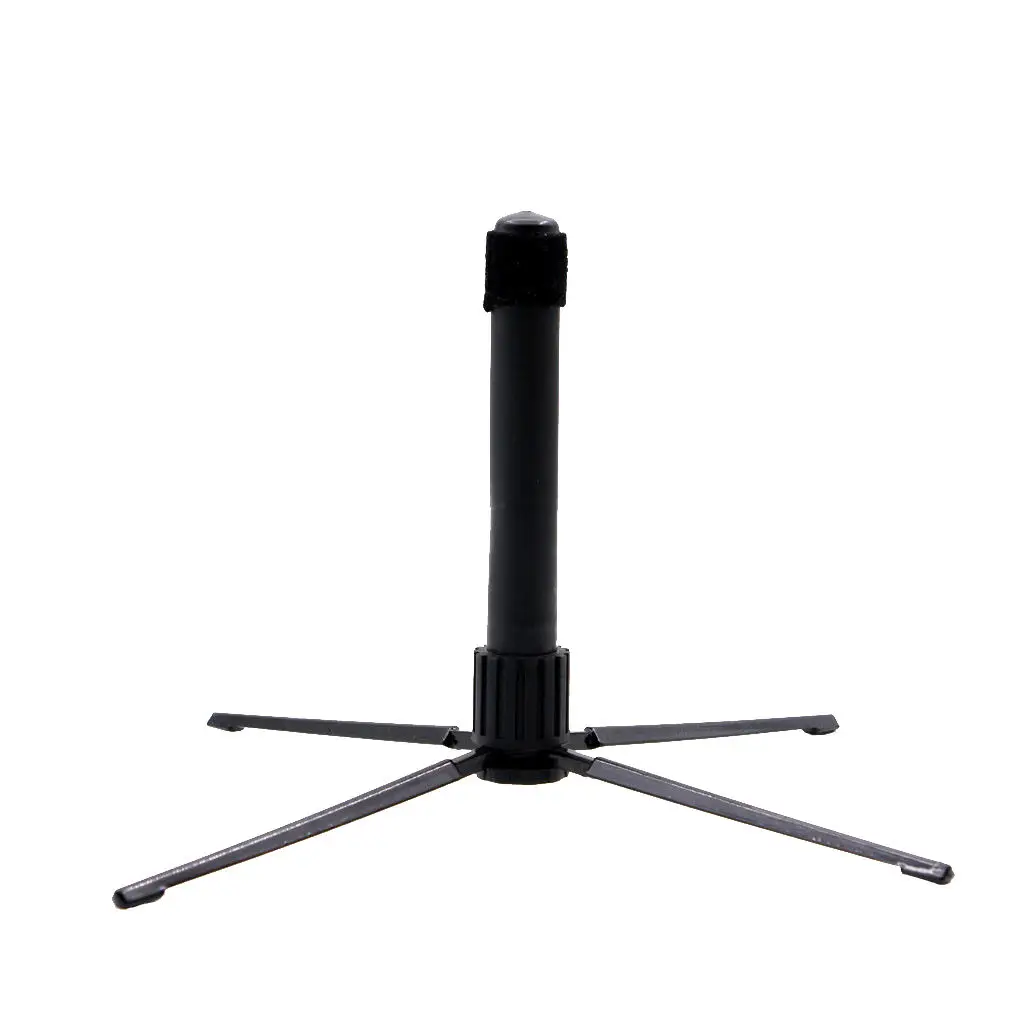 Compact Portable Metal Flute Stand Support Flute Players Must-have Accessory