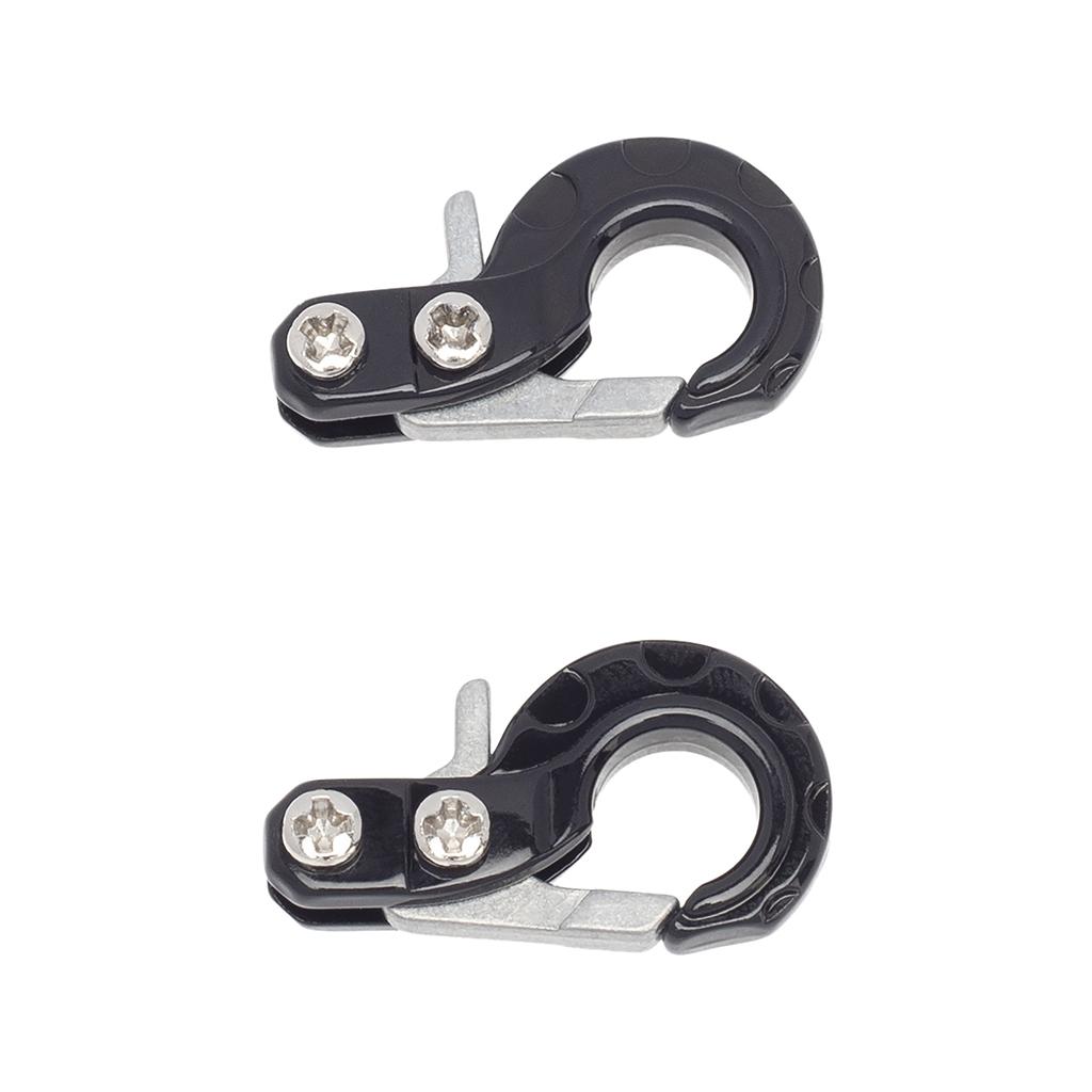 2x Metal Trailer Hook Winch Hook Replacements for Axial SCX10 cc01 Model Buggy DIY Accessories Parts