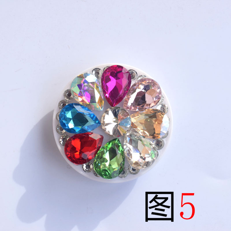 Neue Runde Bling Diamant Universal Finger Ring Halter Olding Telefon Halter Smartphone Griff Für iPhone Samsung Huawei – Detail 13