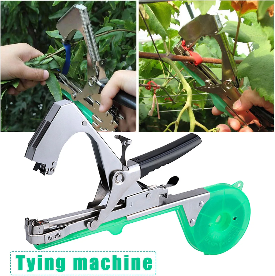 Garden Tools Plant Tying Tape tool Tapener Machine Branch Hand Tying Machine 