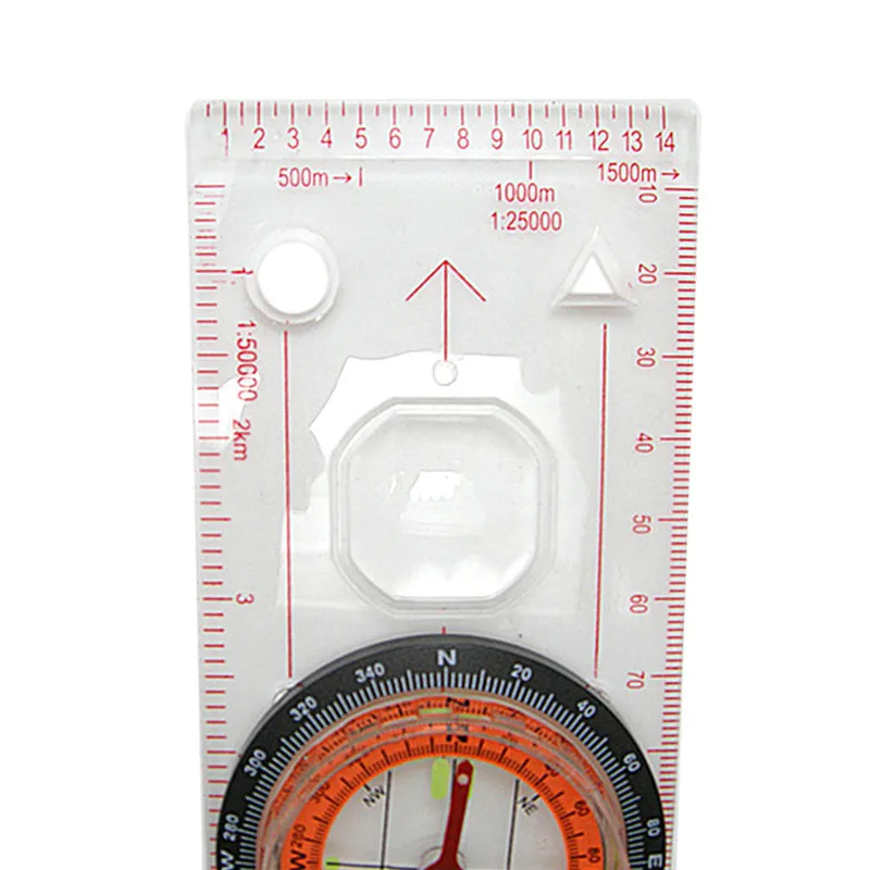 Magnifying Orienteering Compass Navigation Map Reading Scouts Cadet HikiYJf8 