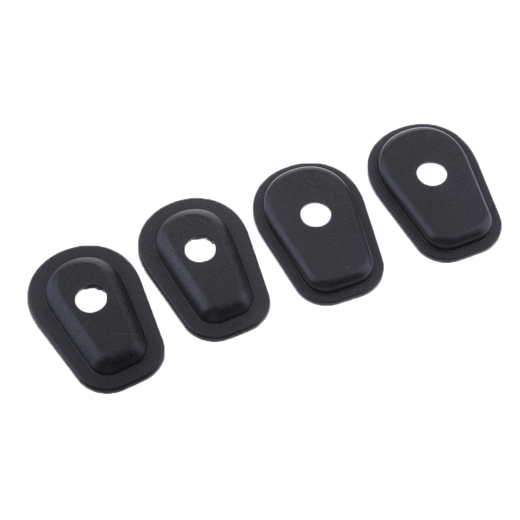 Black Motorcycle Turn Signal Adapter Spacers for Kawasaki Z1000 2007-2018