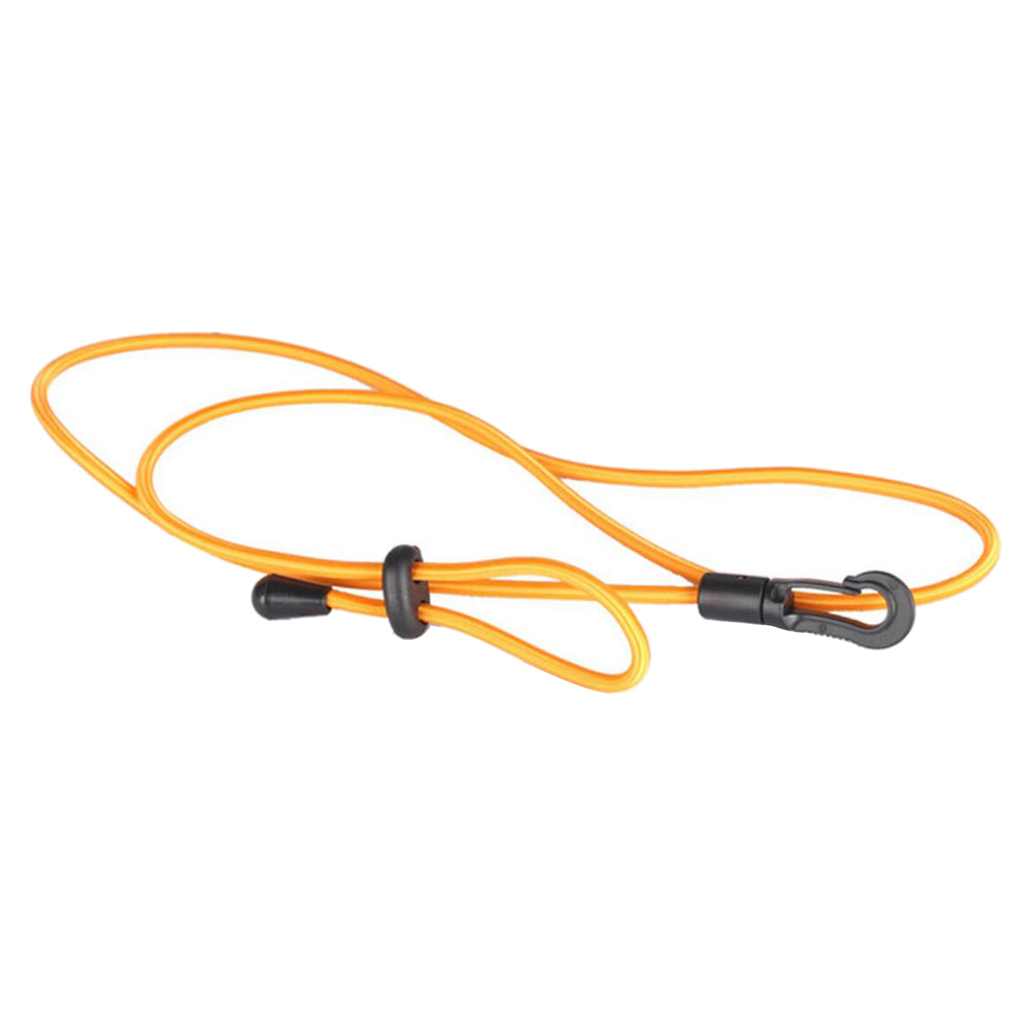 Canoe Paddle Leash Kayak Fishing Rod Rope with Clip 113cm Safety Gears