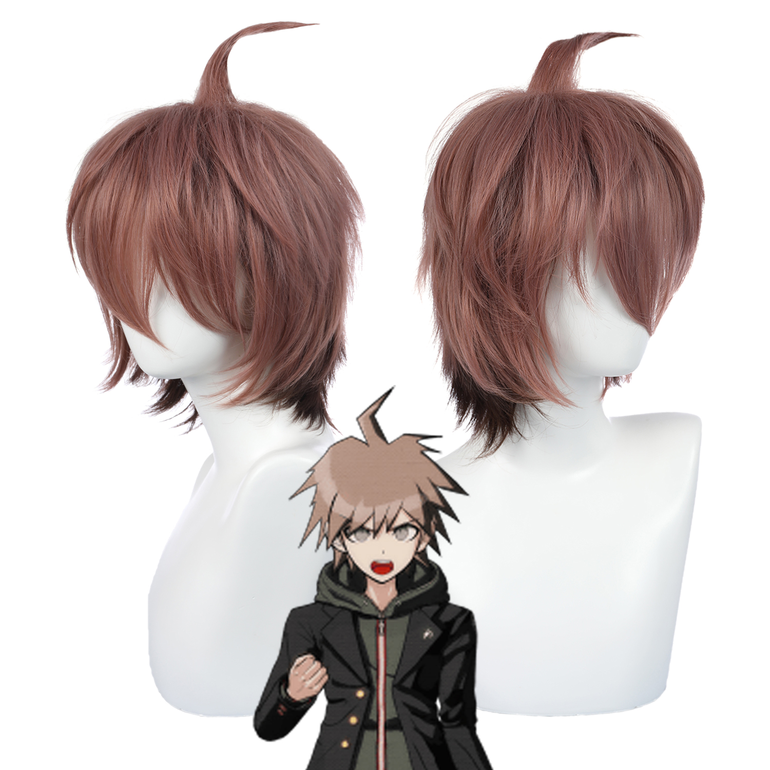 Danganronpa Makoto Naegi School Uniform Cosplay Costume