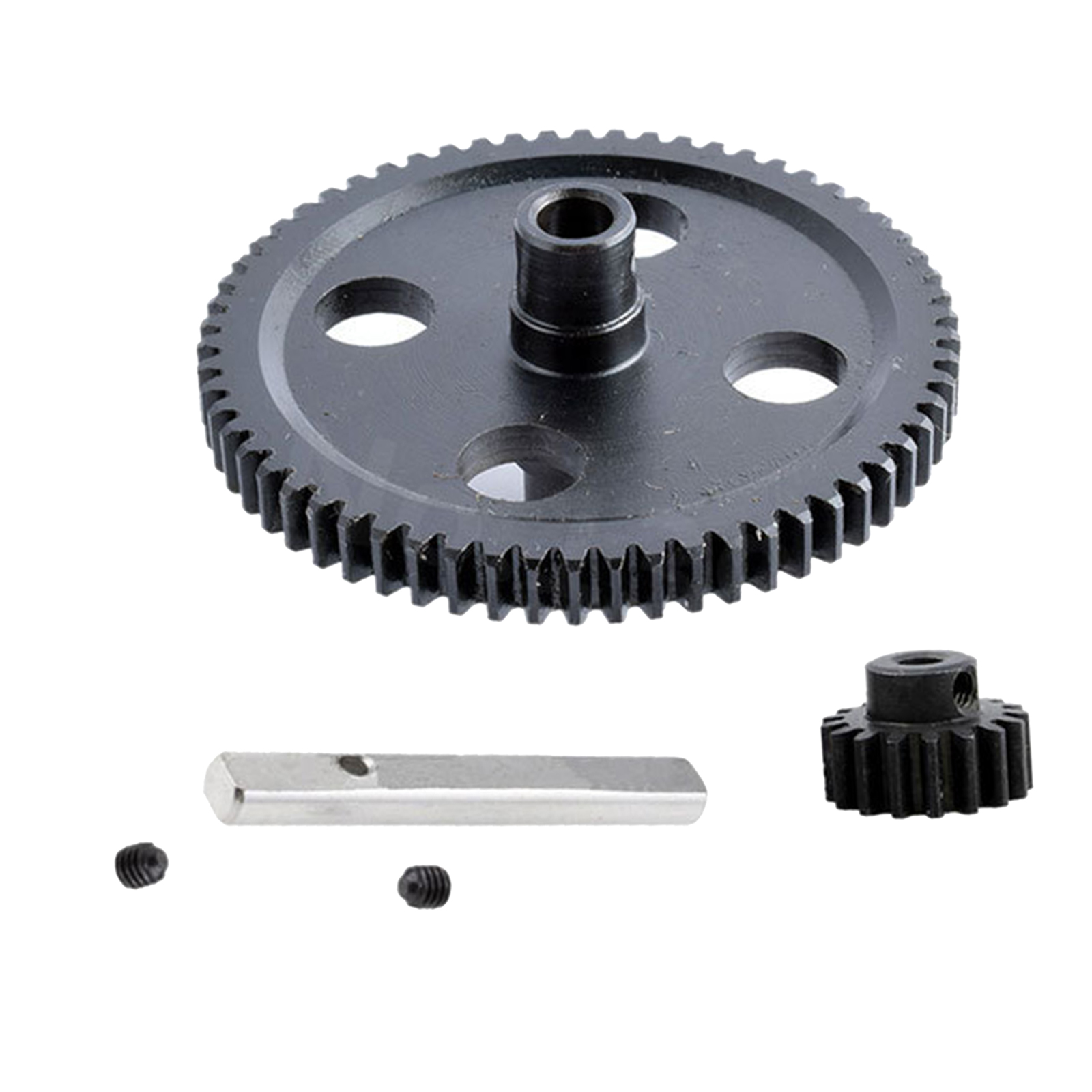 2 PCS 62T Main Gear & 17T Pinion Gear for WLtoys 12428-BC 1:12 Scale RC Car