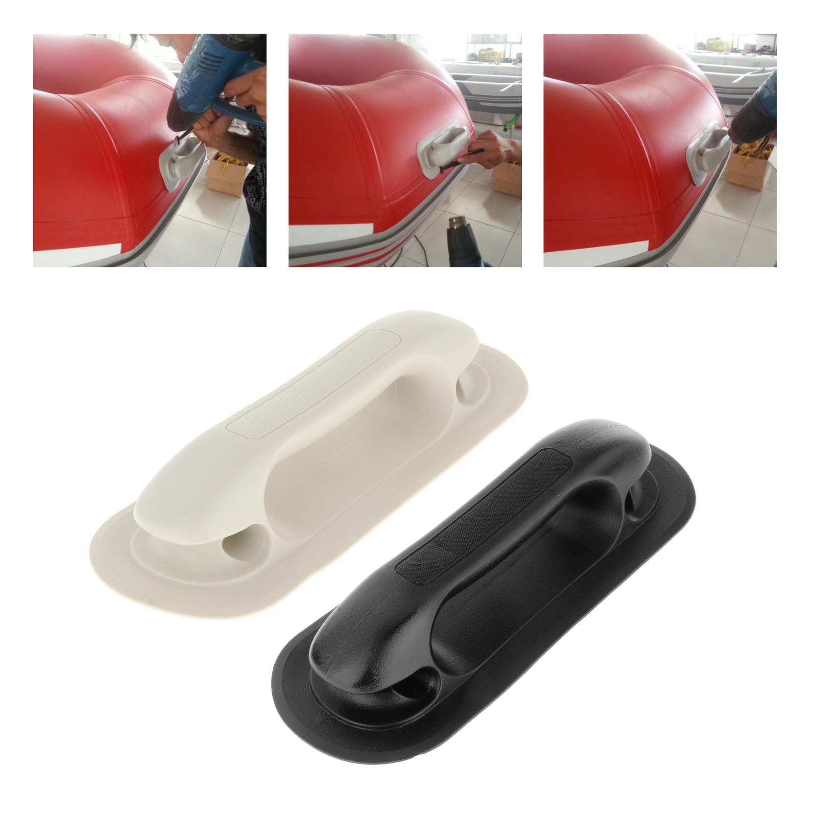 Compact Boat Grab Handle Plastic Craft Parts Rubber Dinghy Raft Canoe Boat Accessory