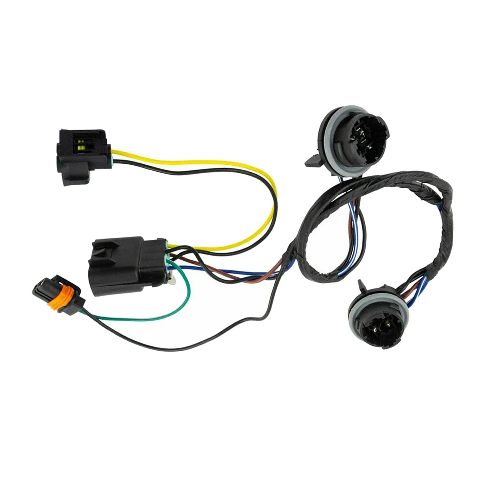 Headlight Wiring Harness 645-745 645745 15841609 25962806 Compatible For Silverado 2008 2010 3500HD Front Left Lamp Socket Wire