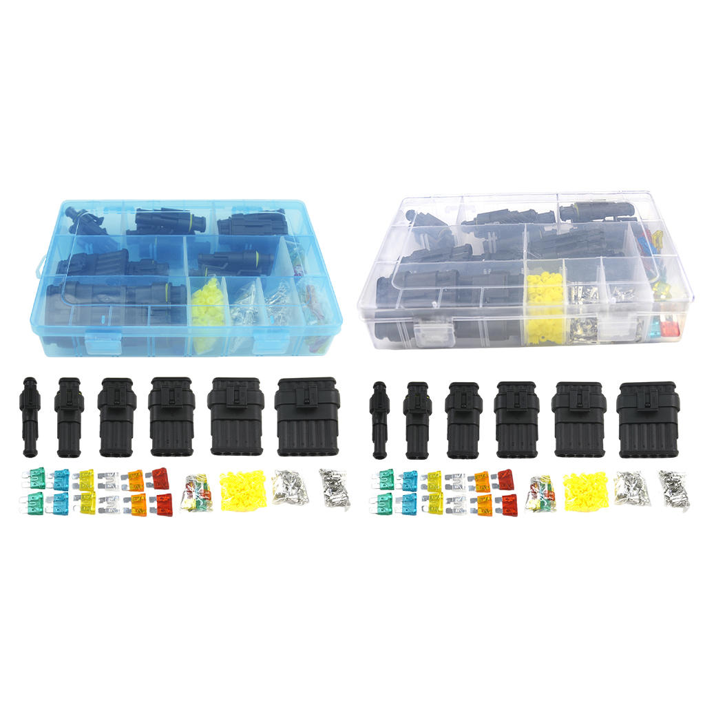 1Set Car Waterproof Wire Connector 1-6Way Terminal Fit for Scooter Motorcyle Truck Boats