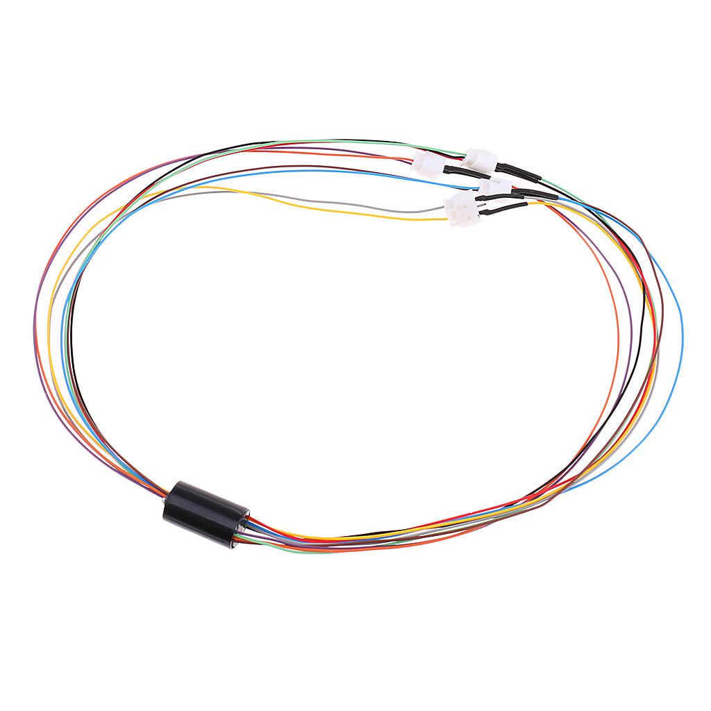 1:16 RC Tank Part 360 Degree Turning Electric Slip Ring for Heng long Silver