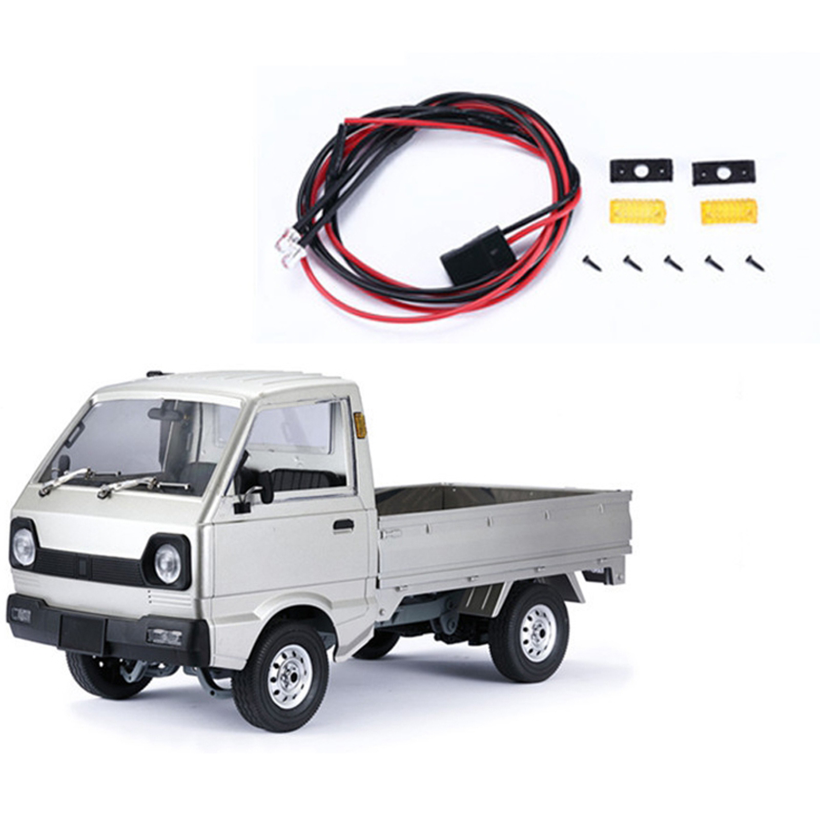 RC Car Simulation Light Lighting System Kit Simulation Turn Light for WPL D12 RC Car Spare Parts