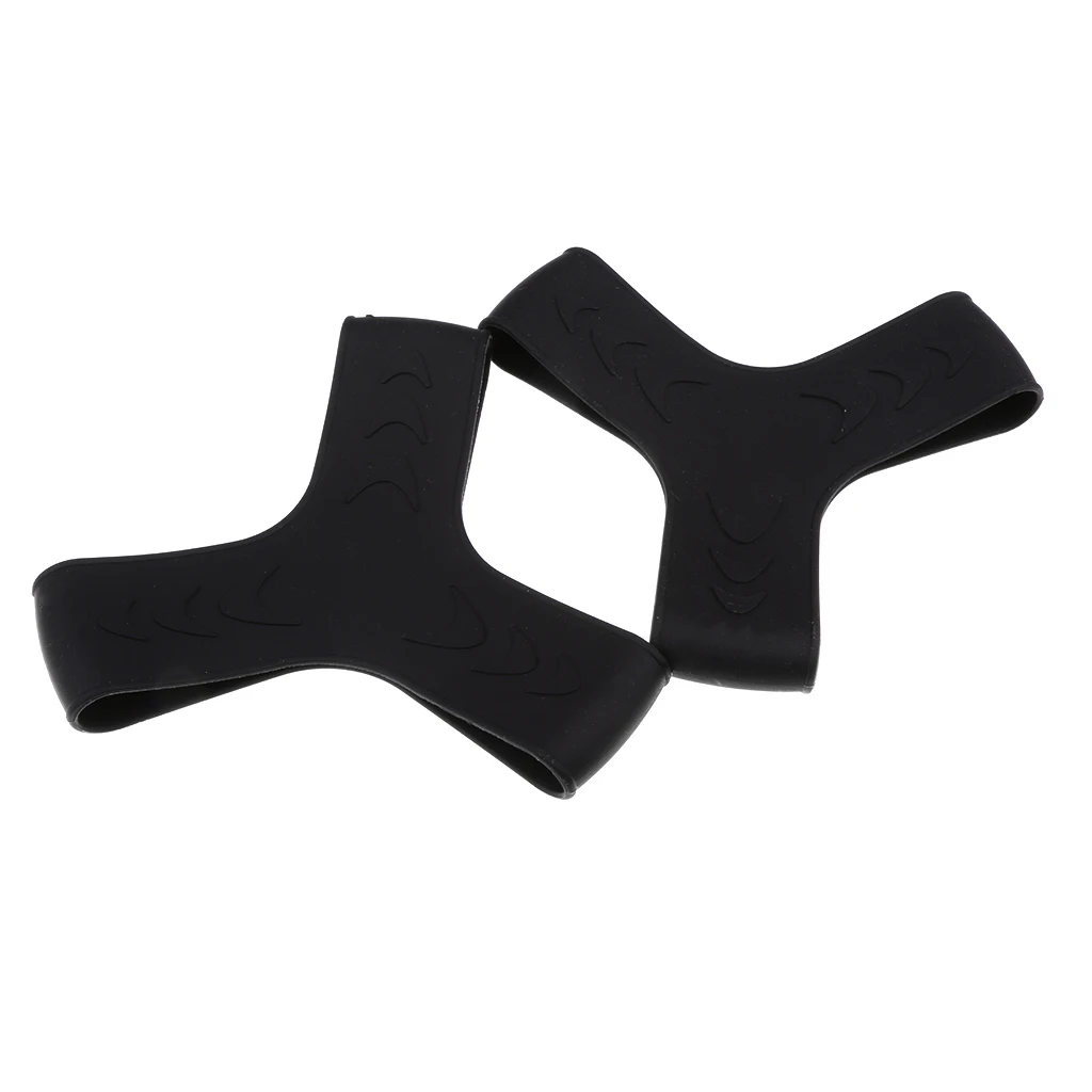 2Pcs Scuba Diving Snorkeling Silicone Fin Keepers Holder Gripper Accessory 