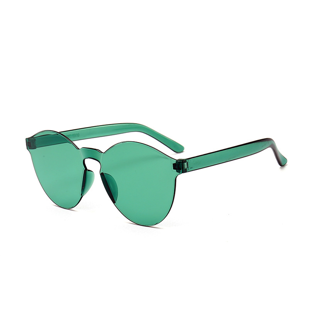 MUSELIFE Einteilige rahmenlose Sonnenbrille Damen Großhandel Mode Farbsonnenbrille Bonbonfarbene Brille Top Trendige Brillen – Detail 19