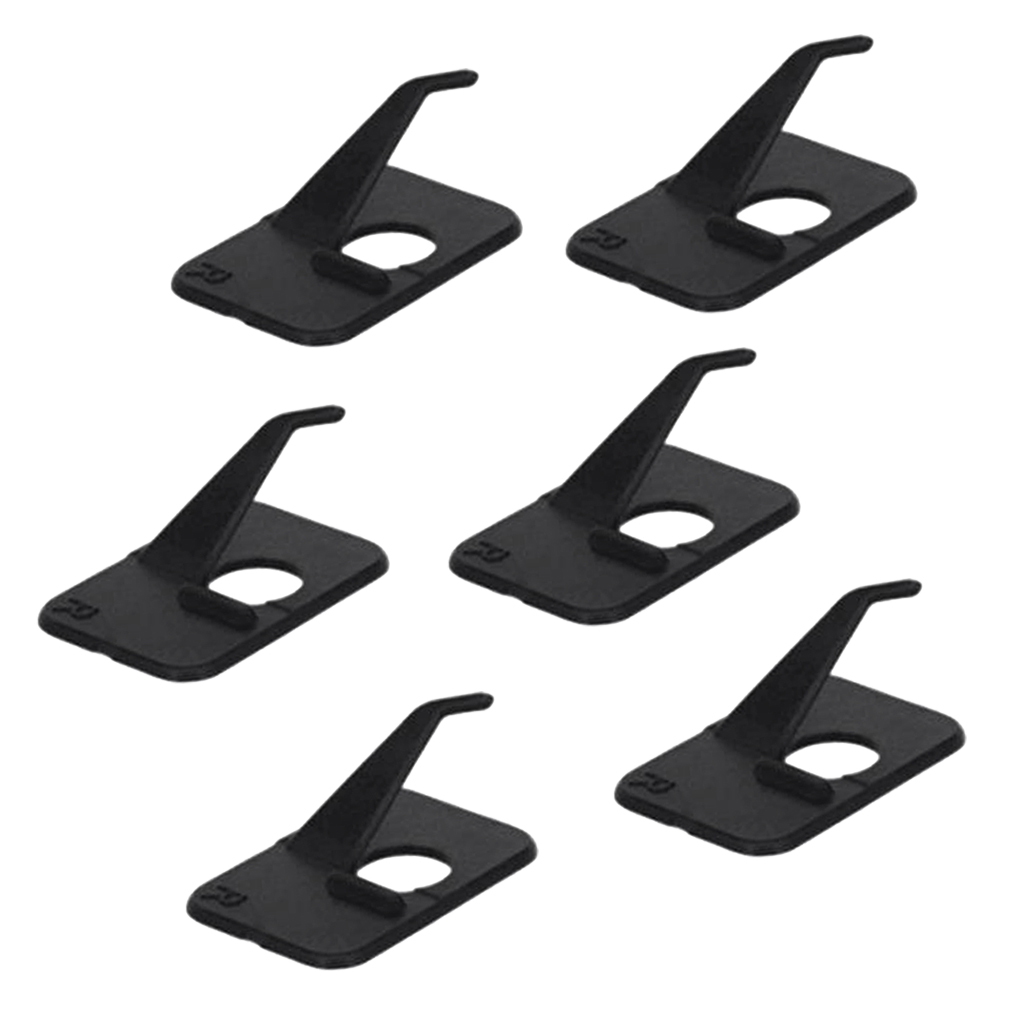 6 Pieces Self-Adhesive Archery Arrow Rest For Recurve Bow Right Hand or Left