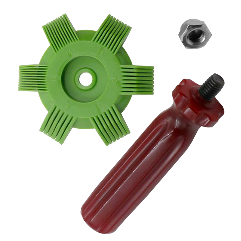 Radiator Condenser Fin Repair Comb Fin Straightener Cleaner Tools 64mm Diameter