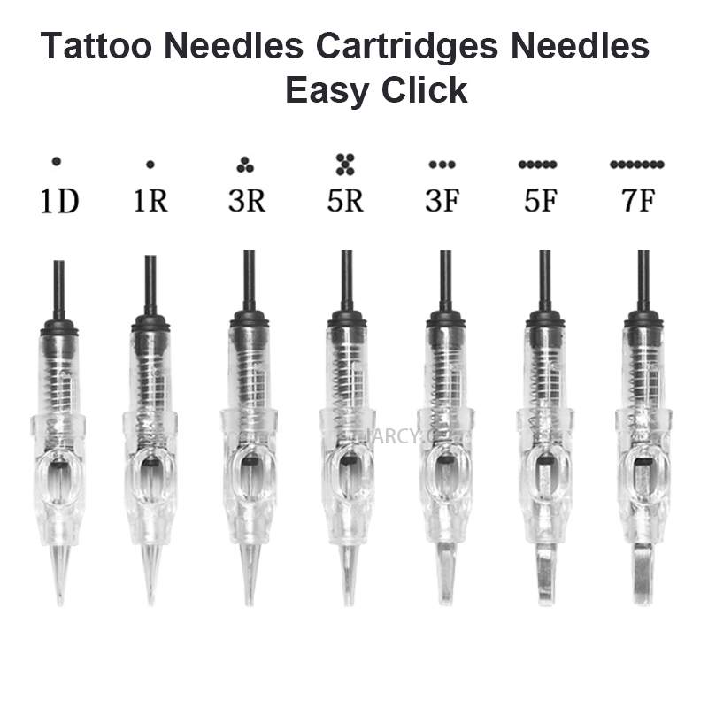 Best of Microblading Disposable Sterilized Tattoo Needle Permanent Makeup Cartridge Needles 1R / 3R / 5R / 7R Agulha Easy Click Machine Needle Reviews & Tips