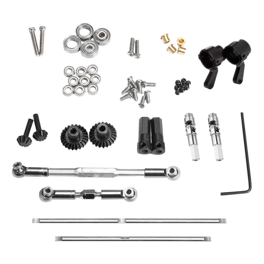 CNC Front Rear Axle Shaft Kits For MN D90 D91 D96 D99 4WD RC Car Accessory