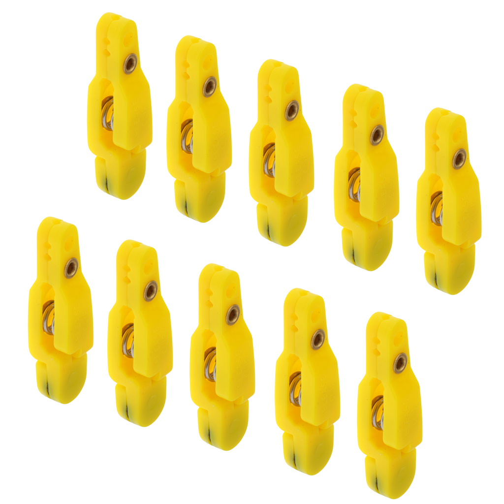 10pcs Snap Release Clips for Kites Planer Board Downrigger Trolling Fishing