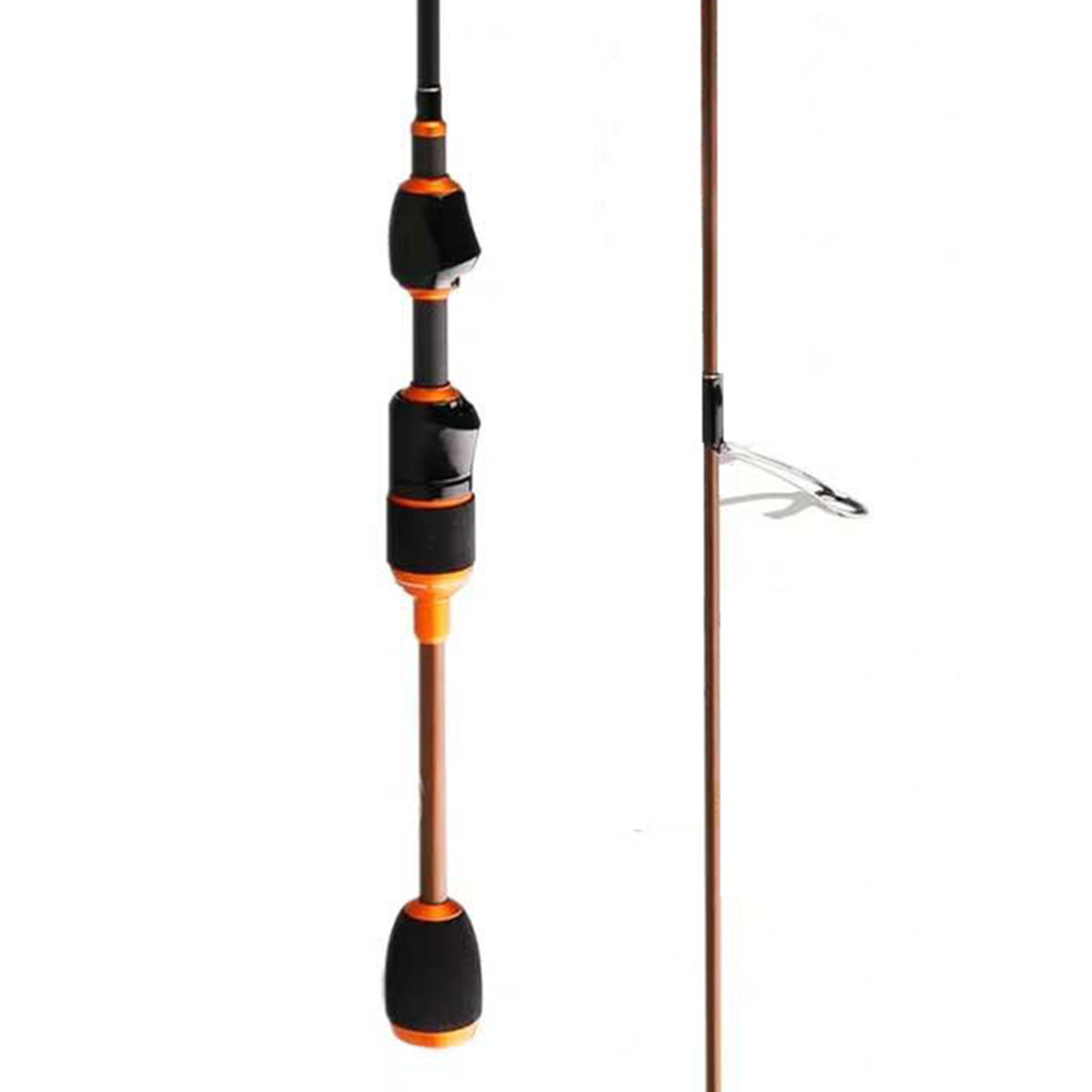 reta curvo fibra de carbono baitcasting pesca