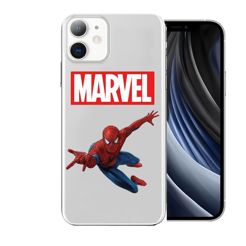 Прозрачный чехол для телефона в стиле аниме с логотипом Marvel Мстители для  iphone 11 pro max, чехлы 12 8 7 6 s XR PLUS X XS SE 2020 mini | AliExpress