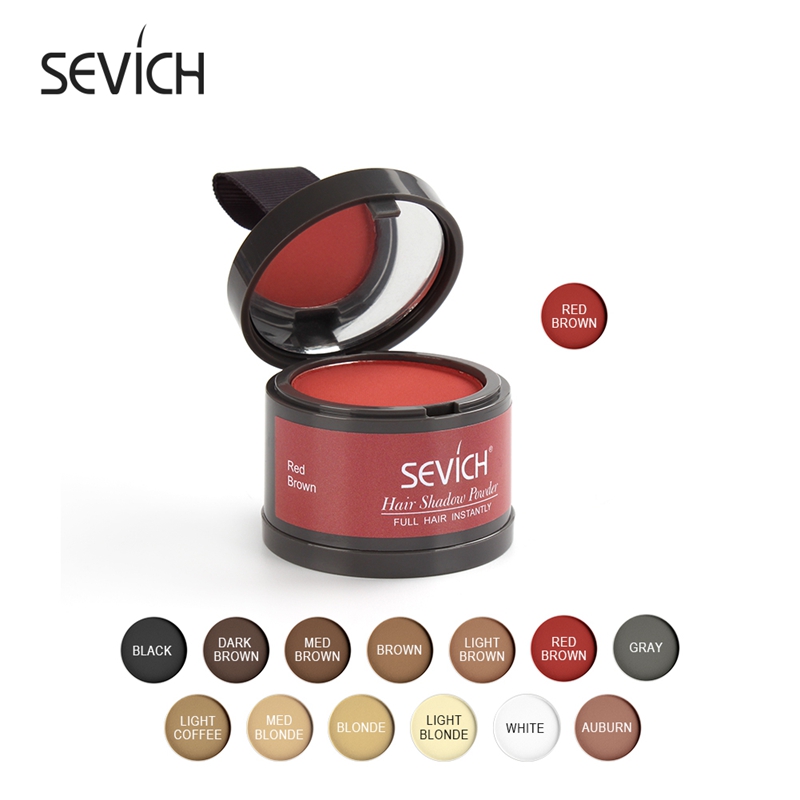 Best of Sevich 12 Color Hairline Powder Hairline Shadow Cover Up Fill In Thinning Hair Unisex Hairline Shadow Powder Modified Gray Hair Reviews & Tips