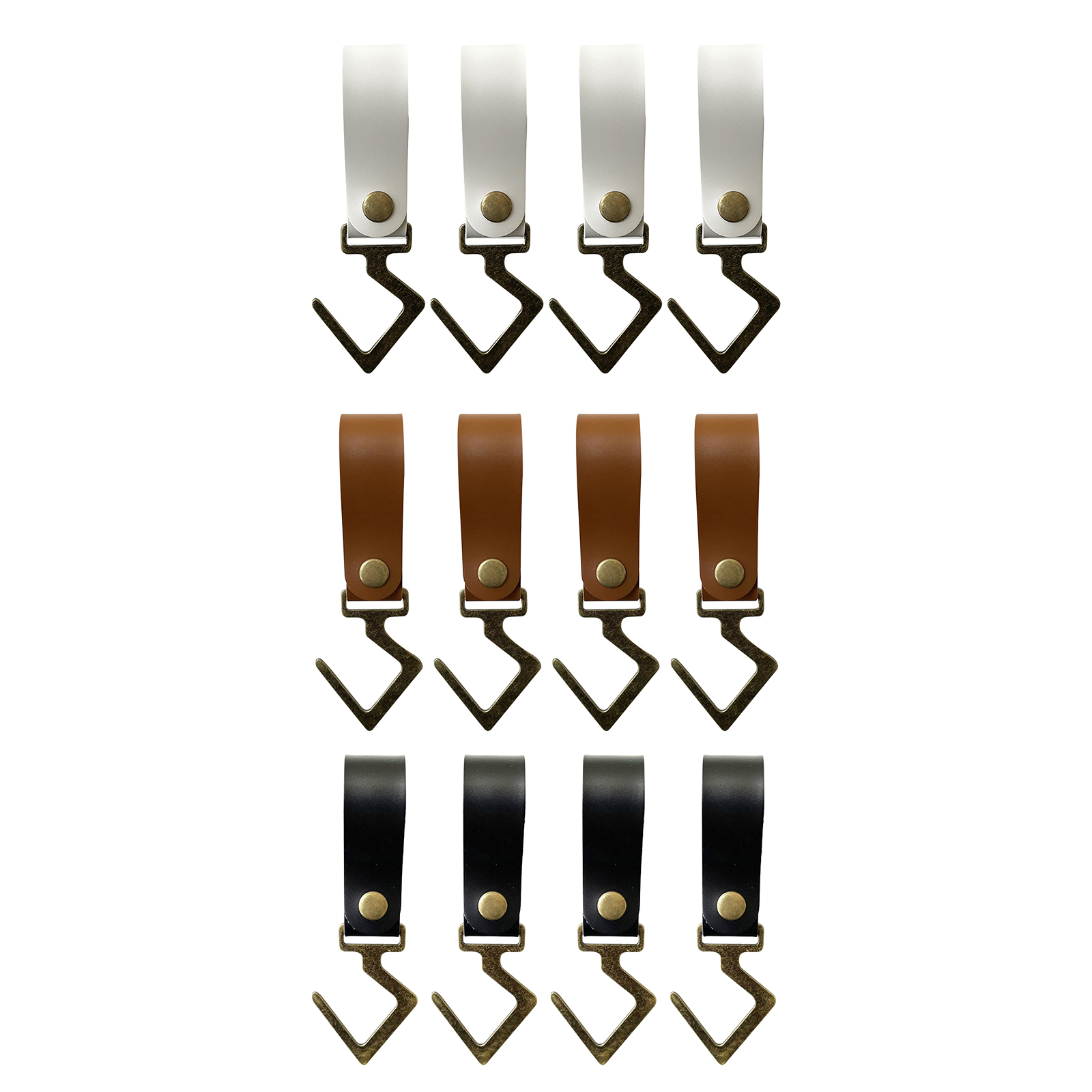 Outdoor Camping Leather Hook Picnic Tableware Hook Shelf Rack Rack Pot Pan Hanging Hooks