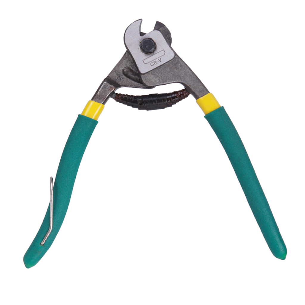 Heavy-Duty Carbon Steel Wire Nipper MTB Mountain Bike Bicycle Brake Cable Cutter Line Clamp