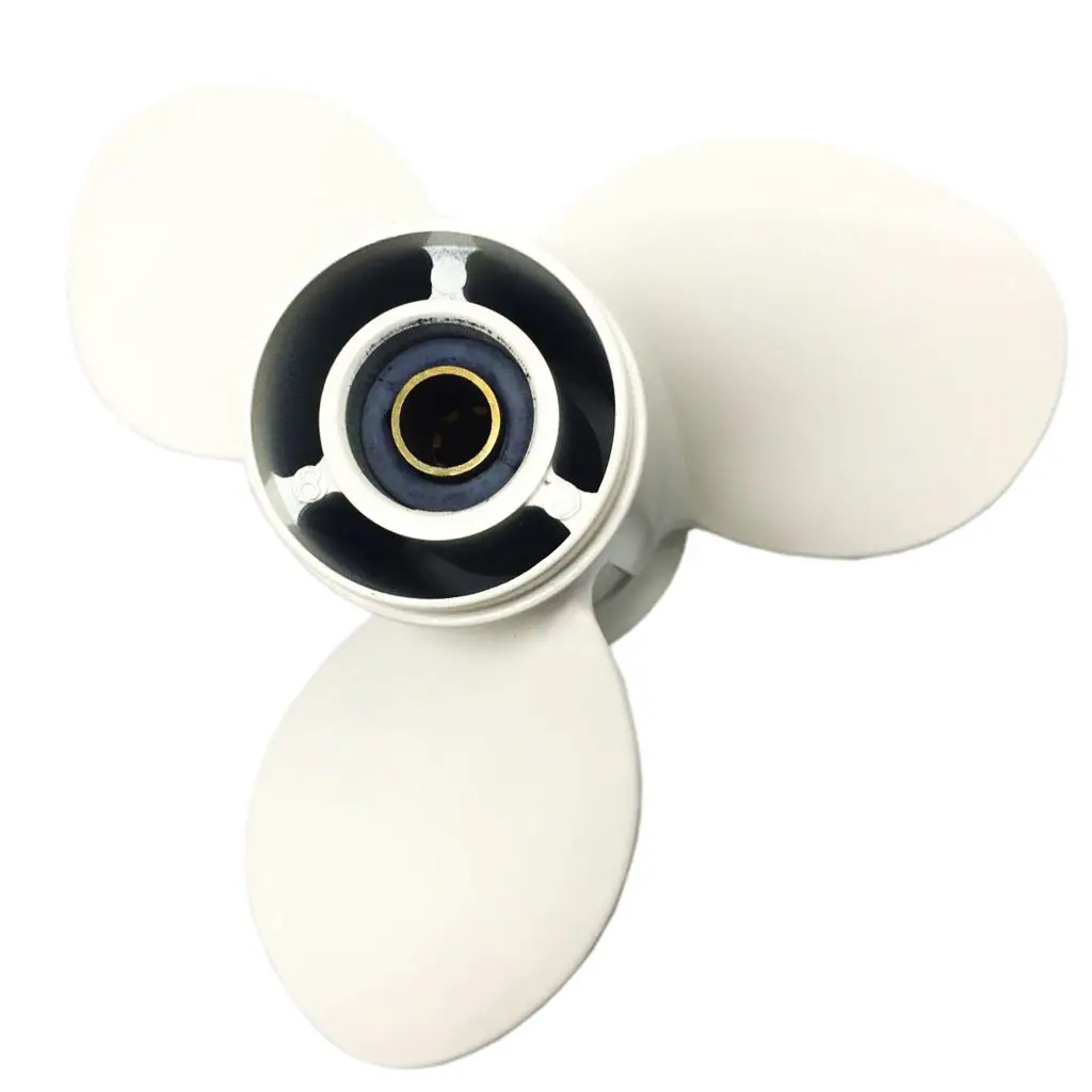 White Boat PROP PROPELLER 3 Blade Aluminum For Yamaha 9.9-15 HP 20HP