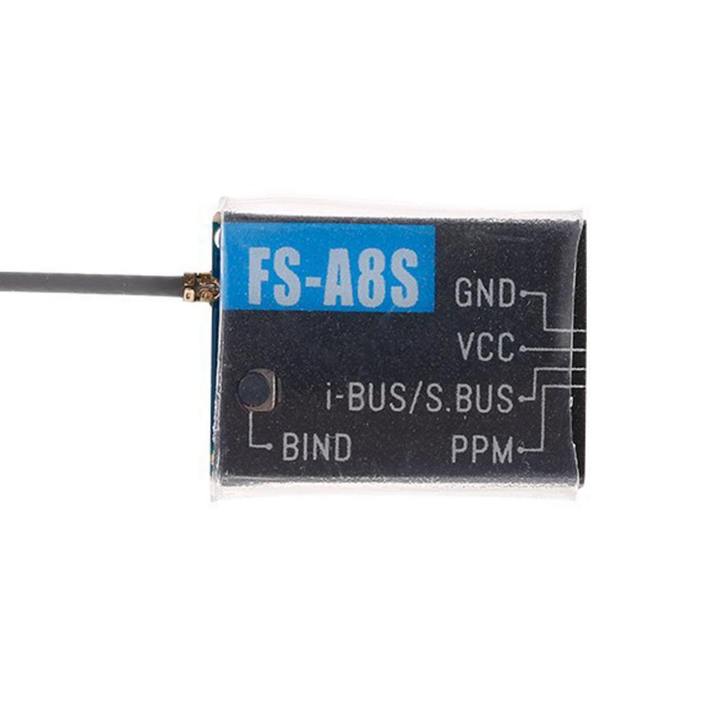 FS-A8S Receiver  8CH PPM Output For RC Helicopter Quadcopter