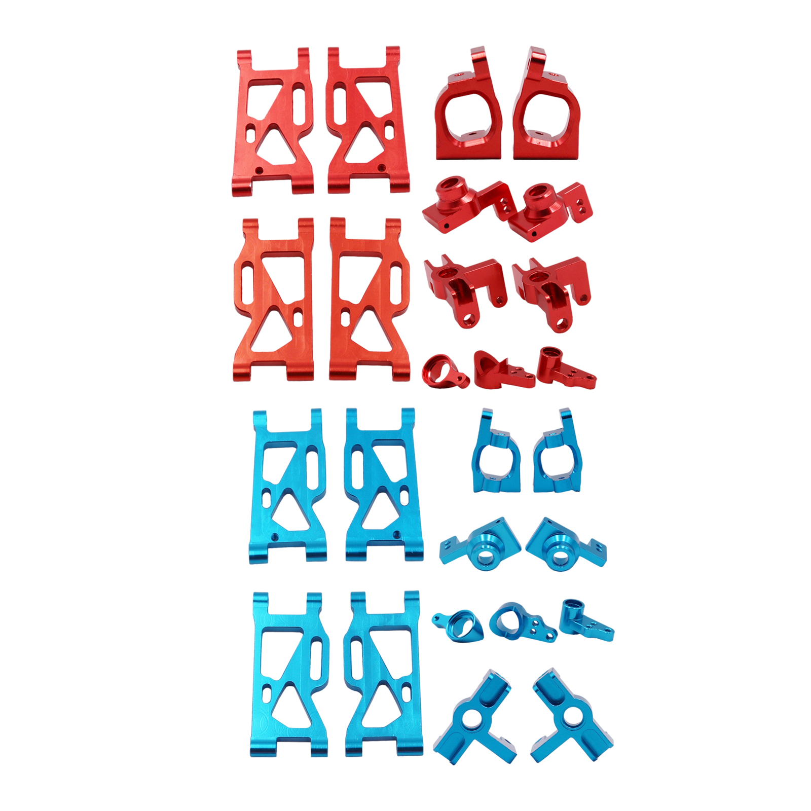 1/14 Wltoys 144001 Remote Control car Full car Metal accessories C block Front and rear Swing arm steering cup Set