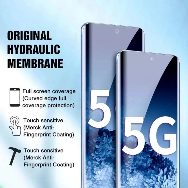 6IN1 Hydrogel Cho Samsung Galaxy A71 5G A51 4G/5G A31 A21 A21S A11 Màn Hình tấm Bảo Vệ Nước Bảo Vệ Gel Phim Kính mobile protector