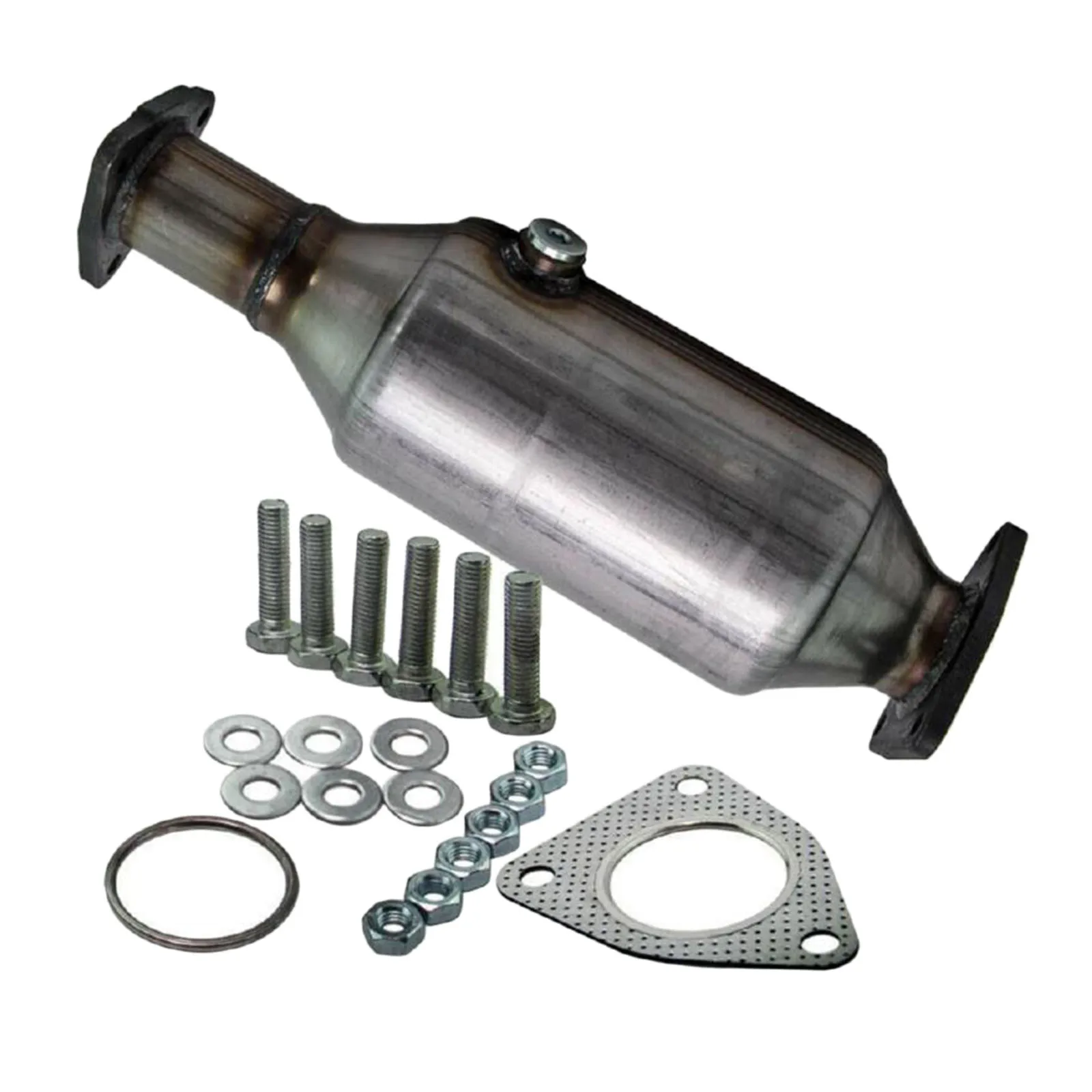 Catalytic Converter Compatible with 1998-2002 Honda Accord 2.3L High Flow Series Flange Design Includes Bolts and Gasket