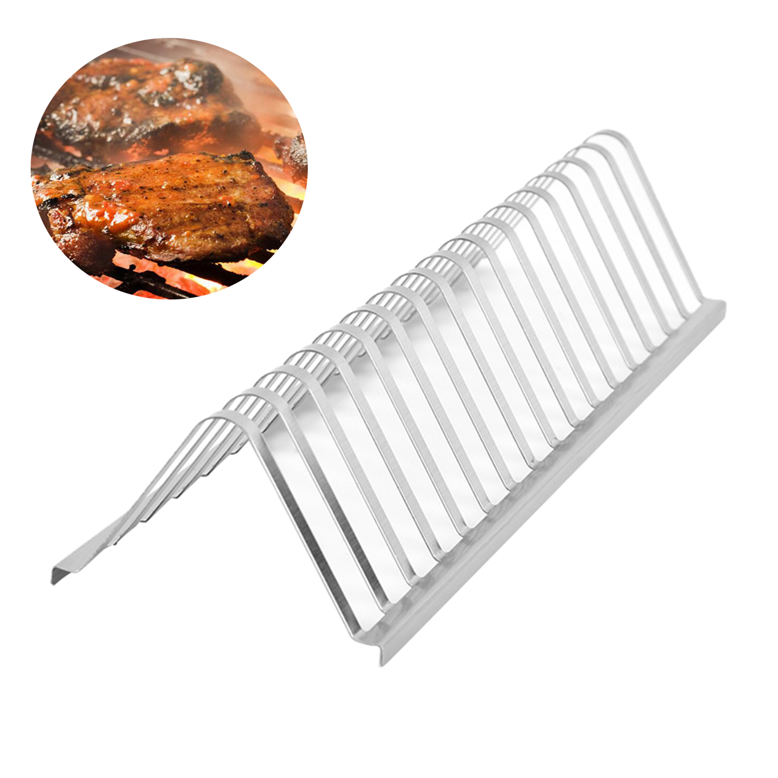 Non-Stick BBQ Grill Rack Barbecue Beef Shelf Grilling Oven Kitchen Utensils