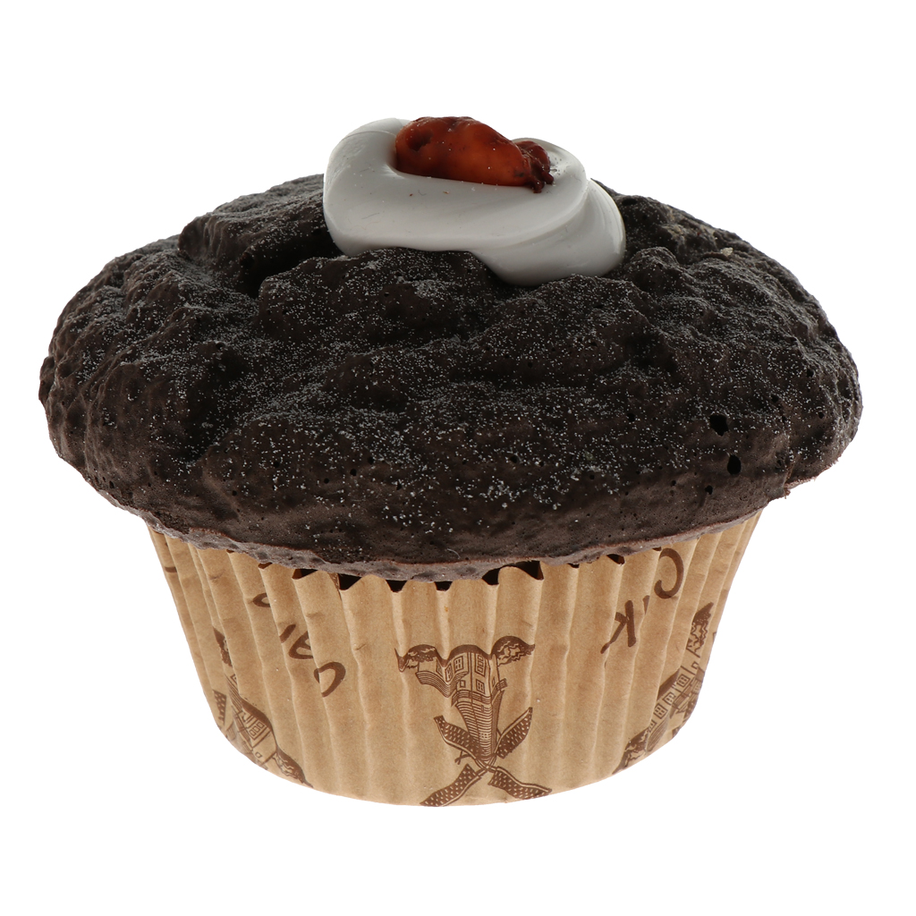 Artificial Cakes Simulation Decorative Cupcake Model Props Dessert Props,Made of Polyurethane, eco-friendly