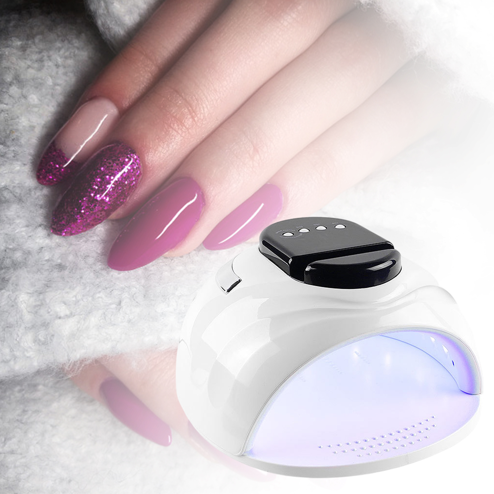 Nail Polish Dryer Nail Art Lamp Gel Acrylic Curing Light 10S/30S/60S for Home Salon Manicure Pedicure Automatic Sensor