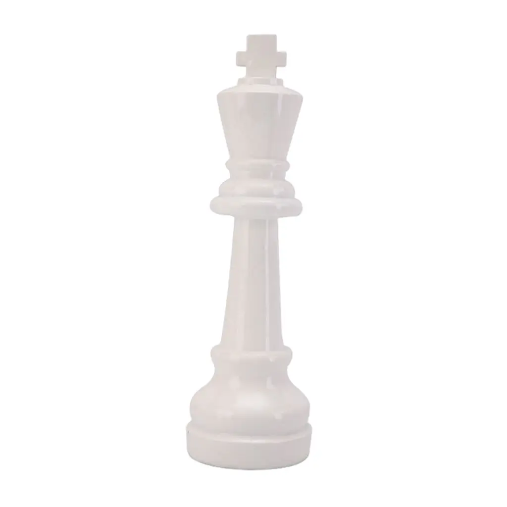 Chess Pieces Statue Sculpture Ornament Collectible Figurine Craft Furnishing for Home Living Room Office Desk Bookshelf Decor