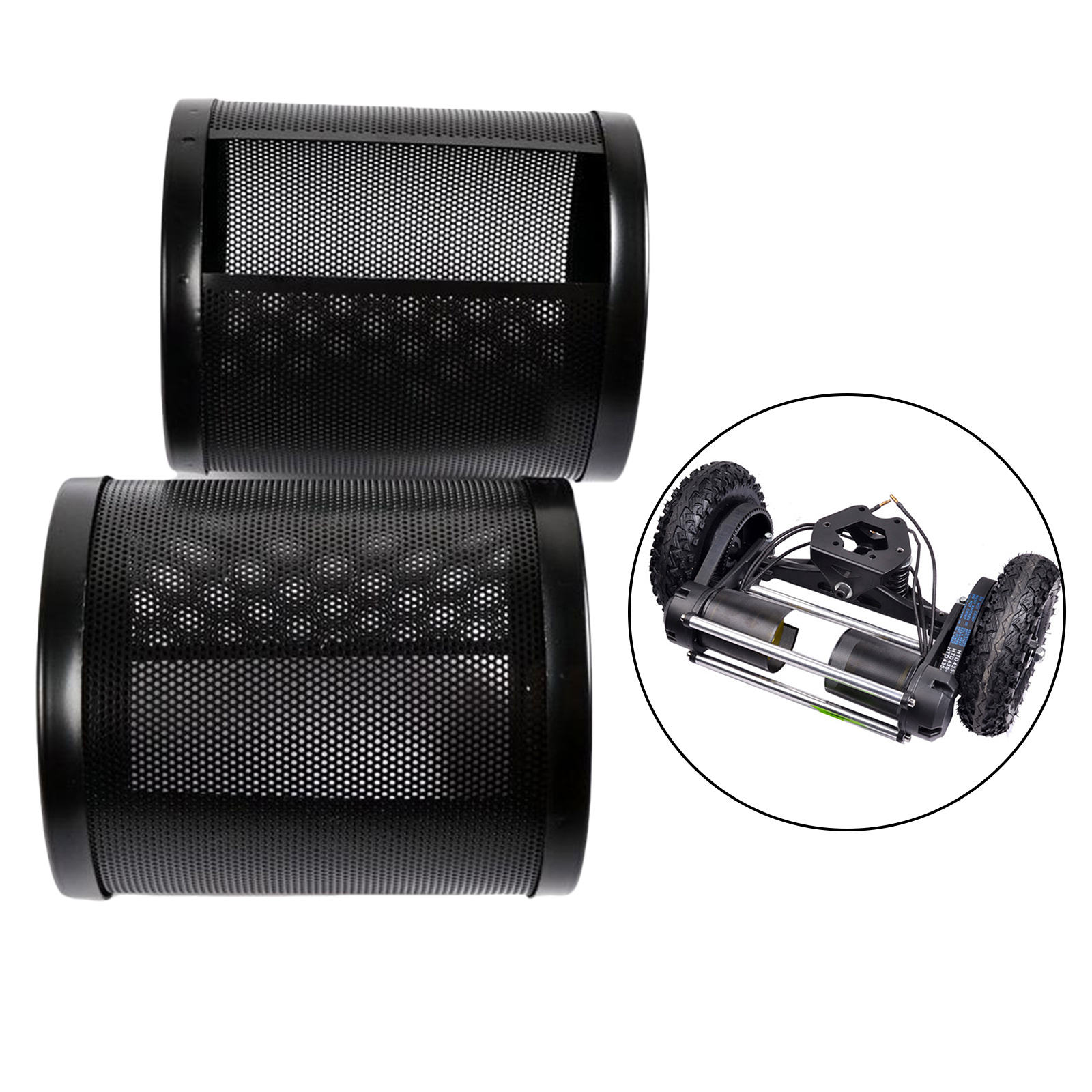 1 Pair Skateboard Motor Cover for Electric Skate Board for 6065 6374 Motor Protected Accessories Motor Guard Scratchproof