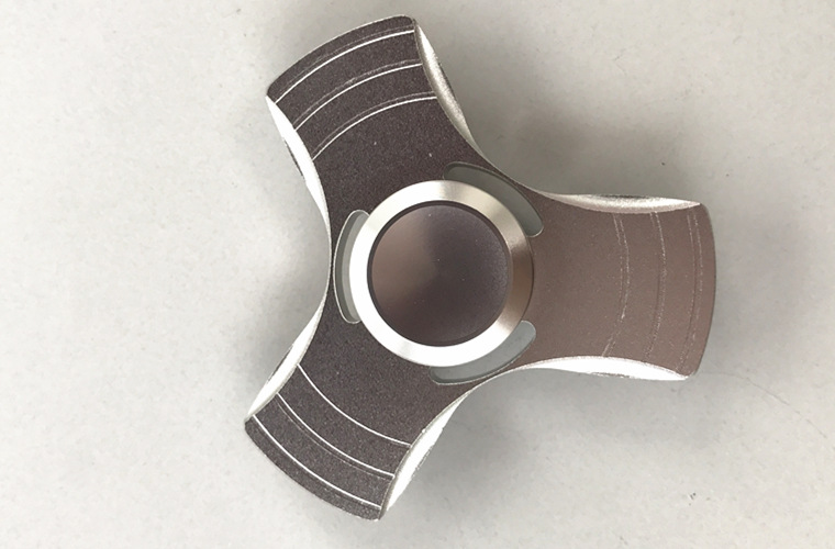 Aluminium legierung Hand Spinner Trefoil Finger Spinner alle Metall Dekompression Spielzeug Zappeln Spinner Stress abbau Spielzeug Geschenke – Detail 12