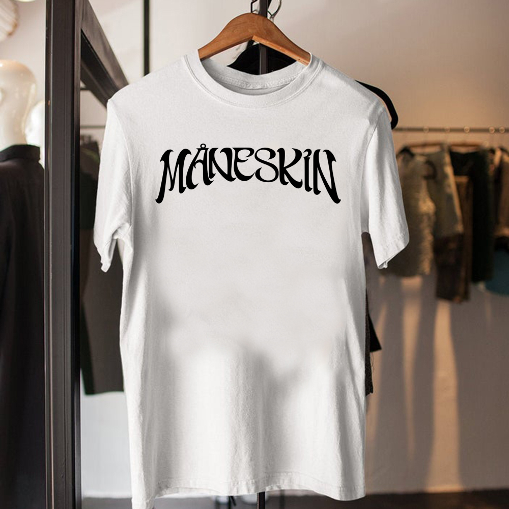 Camiseta de banda maneskin maneskin damiano david