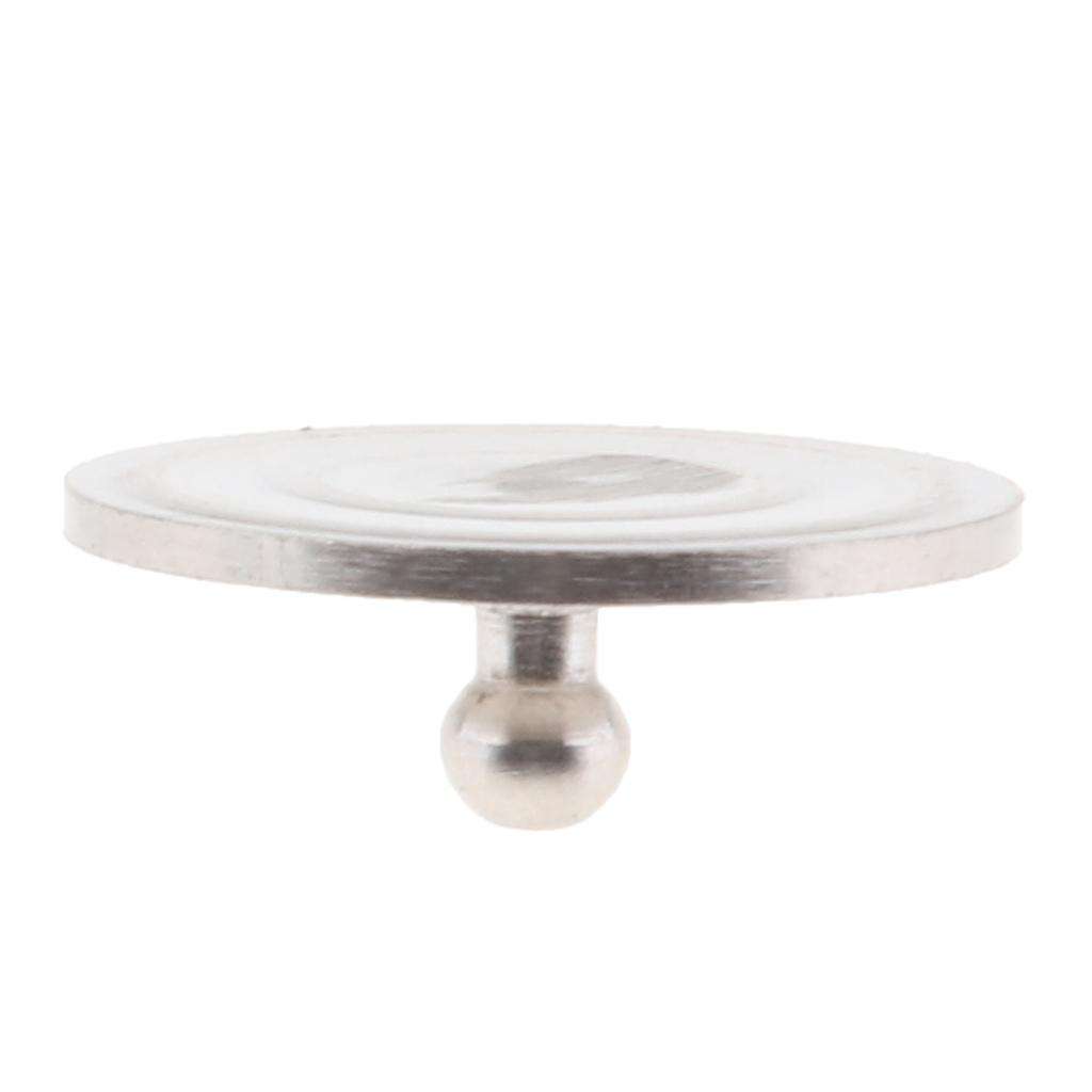 Boat Yacht Canvas Snap Fastener Button, 3/8 inch Diameter, Silver, Marine Grade