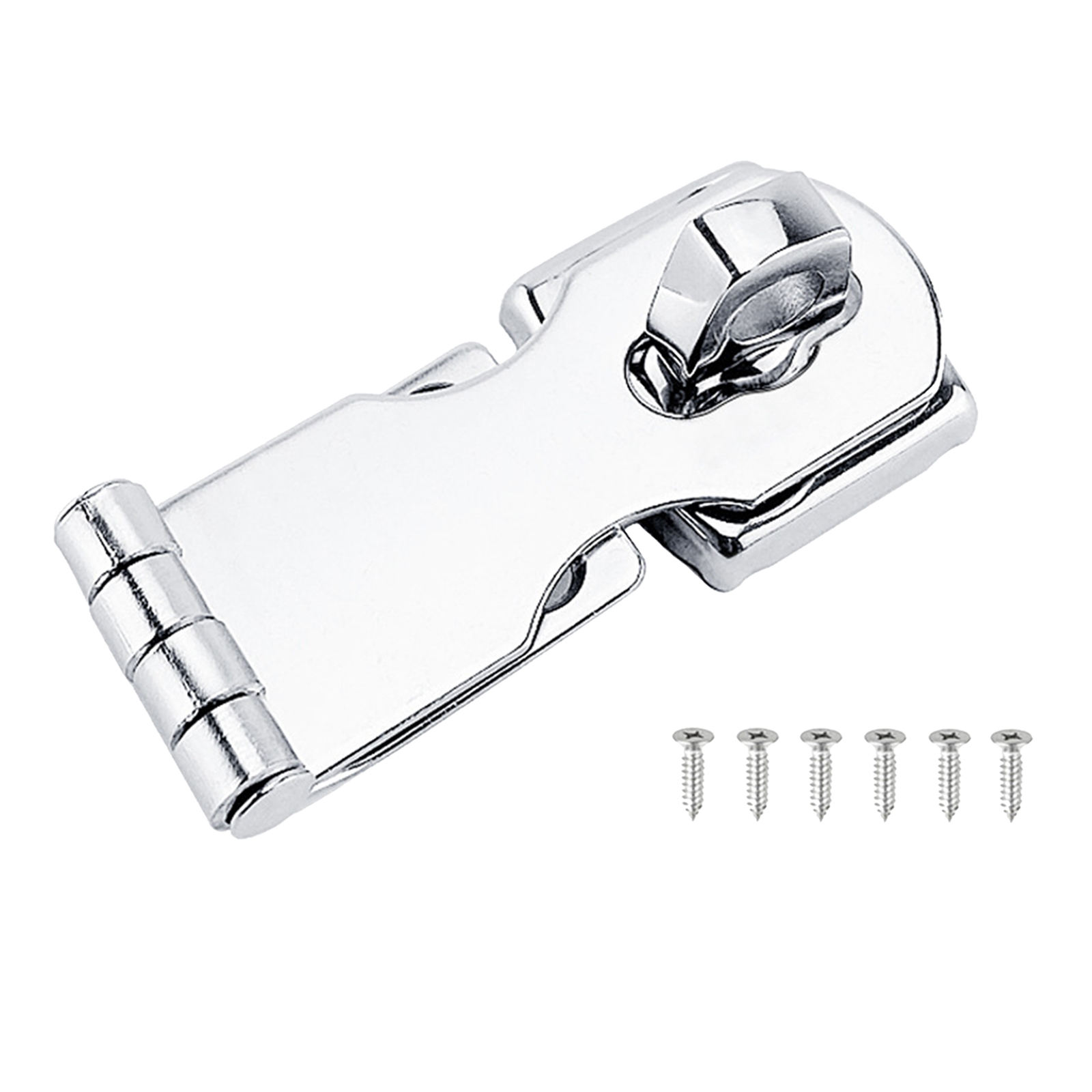 Boat Swivel Eye Locking Hasp Latch Holder Stainless Steel Universal for Boat Yacht RV
