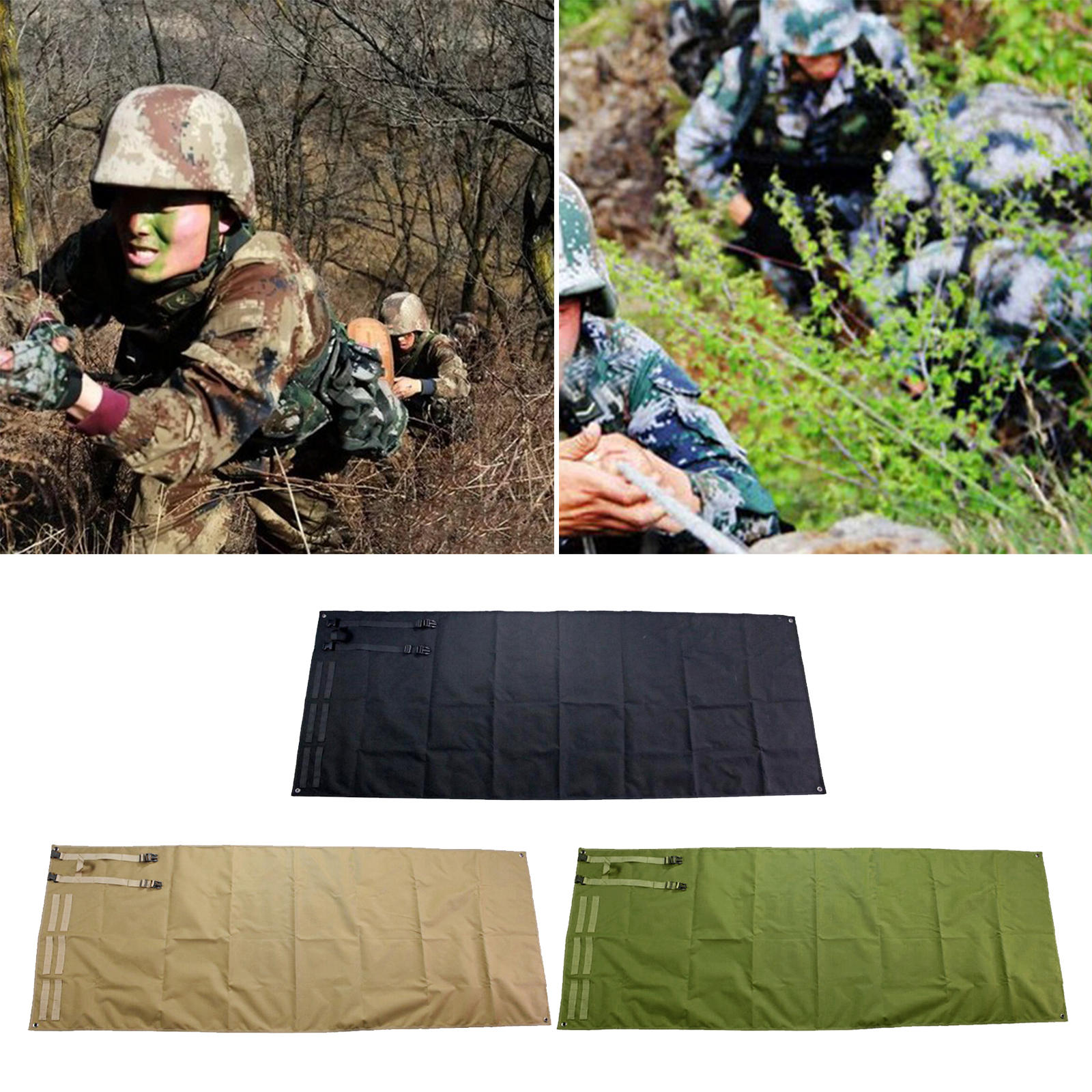 Tactical Non Slip Shooting Mat Portable Waterproof Roll Up Mat Outdoor Camping Pad Lightweight Nylon Cloth Hunting Mat