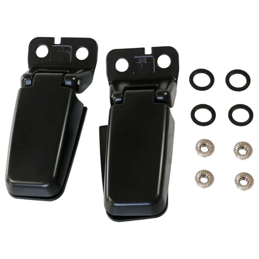 Liftgate Window Glass Hinges W/ Hardware Tailgate Hinges Fit for Nissan Armada QX56 04-15 90320-7S000 Window Hinge Set
