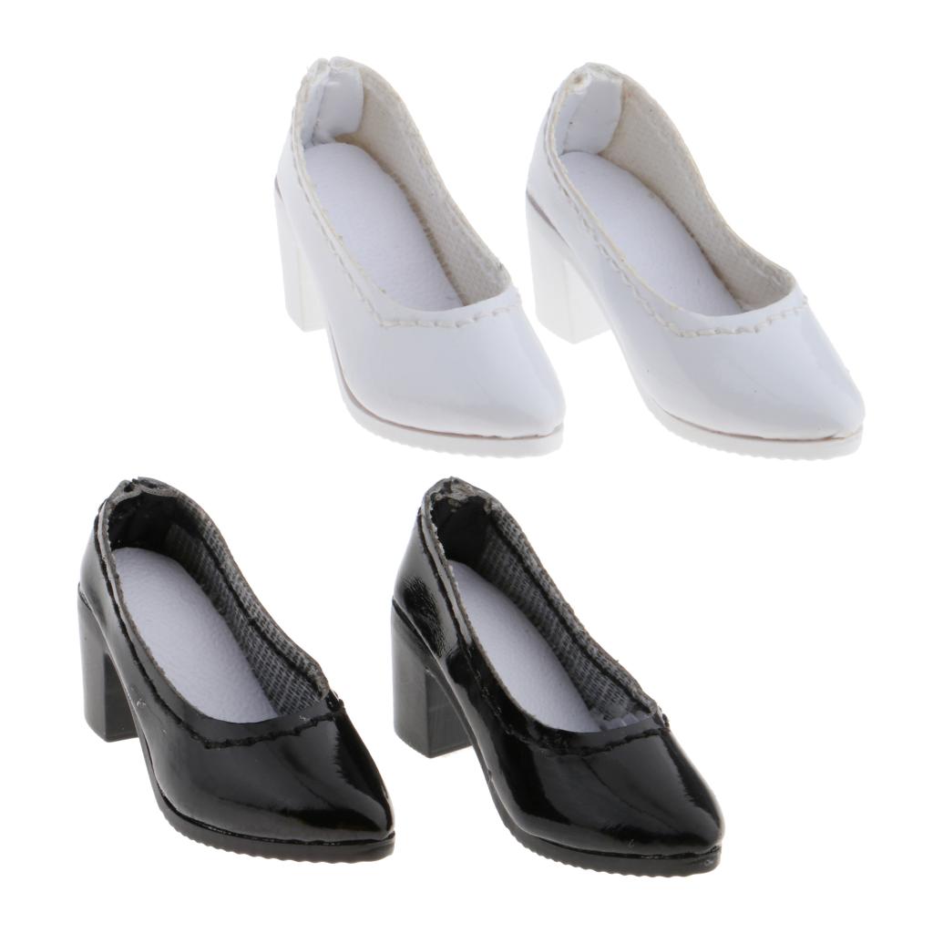 Custom 1/6 High Heel Shoes Accessories ABS Fits for 12inch Female Doll