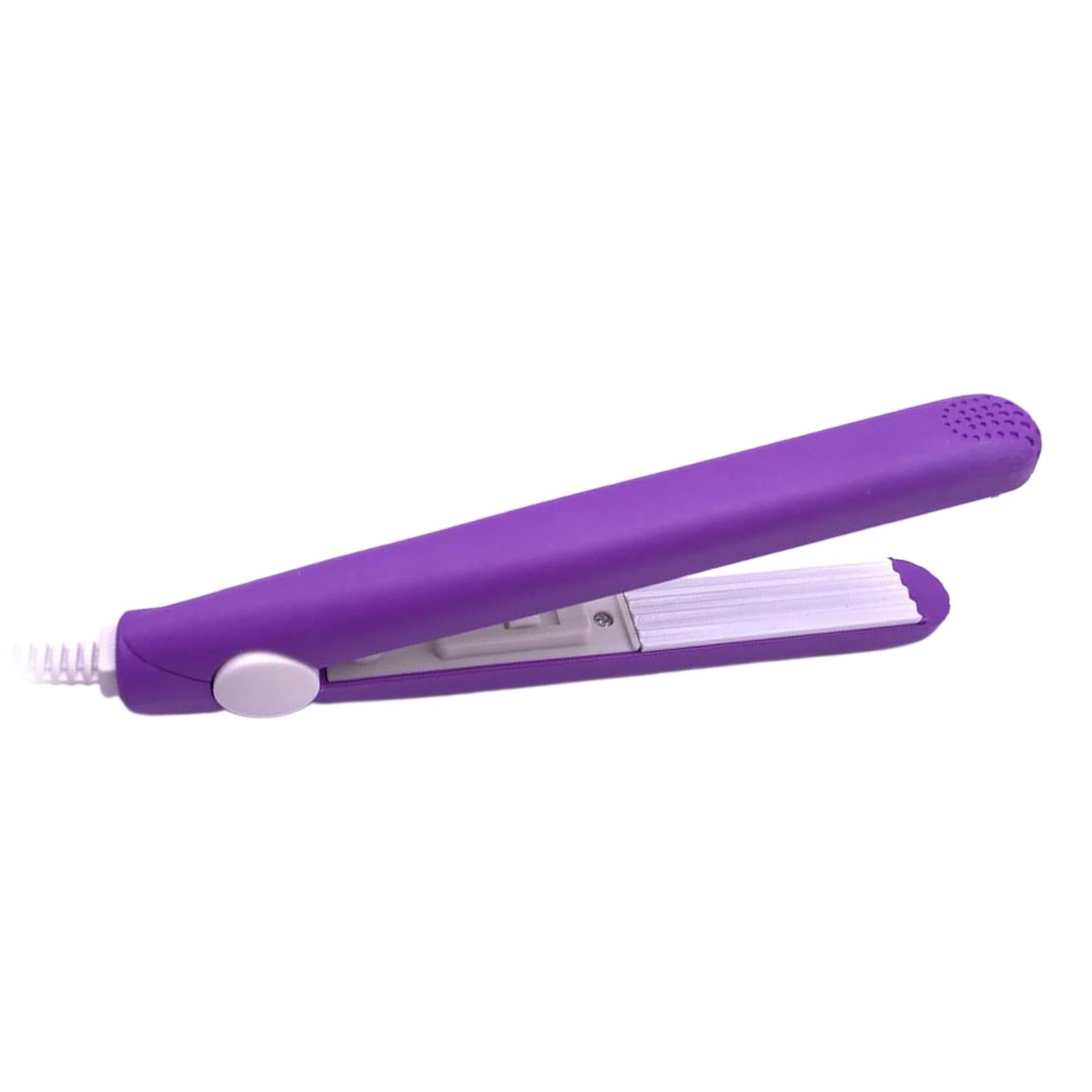 New Mini Mini Hair Straightener Curling hair clipper Hair Crimper Curling Flat Iron Curler Travel Home DIY Hair Style Purple