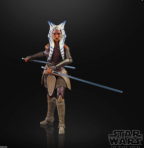 Brinquedos de Star Wars a Série Figuras de Ação Colecionáveis para Crianças Preta Ahsoka Tano Tamanhos 6 2 High Quality Brinquedos e hobbies